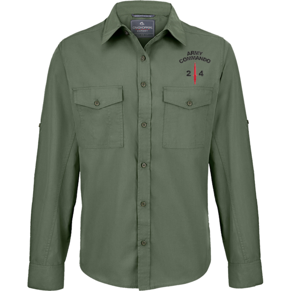 24 Commando Dark Cedar Green Outdoor Shirt