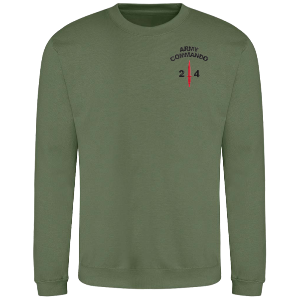 24 Commando Earthy Green Sweatshirt