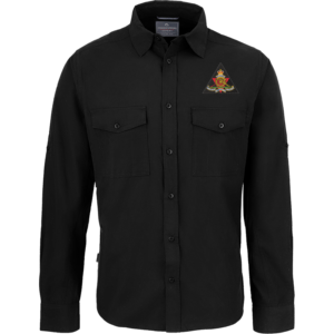 26 Regt RA Black Outdoor Shirt
