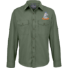 269 Battery Dark Cedar Green Outdoor Shirt