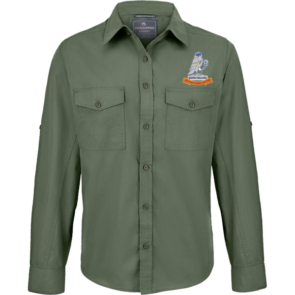 269 Battery Dark Cedar Green Outdoor Shirt