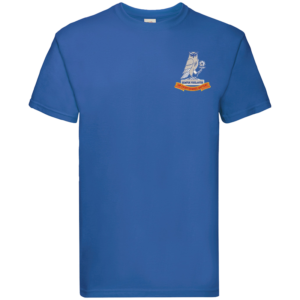 269 Battery Royal Blue Premium Cotton T-Shirt
