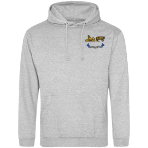 28 143 Battery Heather Grey Hoodie