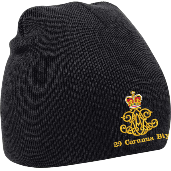 29 Battery Black Beanie