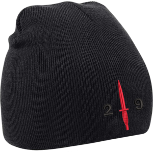 29 Regt RA Black Beanie