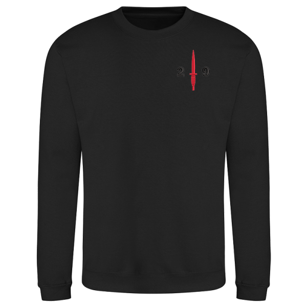 29 Regt RA Black Sweatshirt