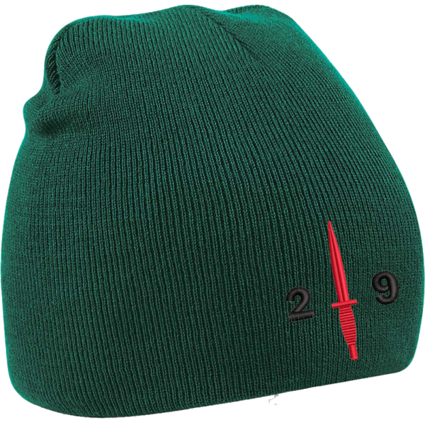 29 Regt RA Bottle Green Beanie
