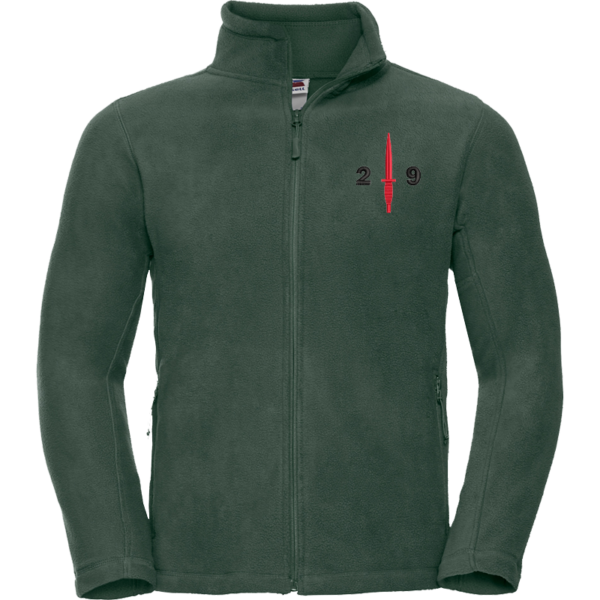 29 Regt RA Bottle Green Fleece