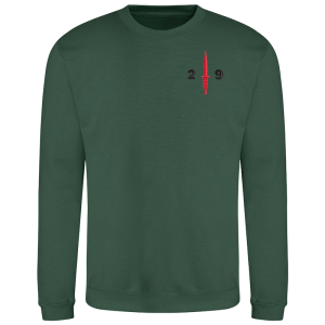 29 Regt RA Bottle Green Sweatshirt