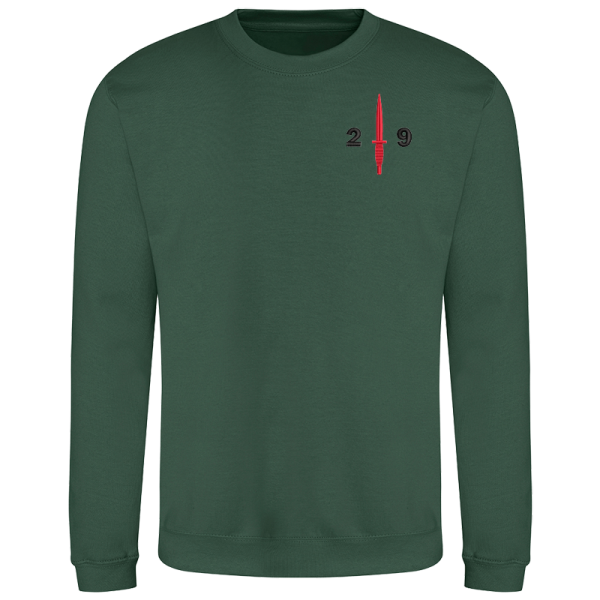 29 Regt RA Bottle Green Sweatshirt