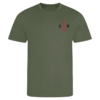 29 Regt RA Earthy Green Performance T-Shirt