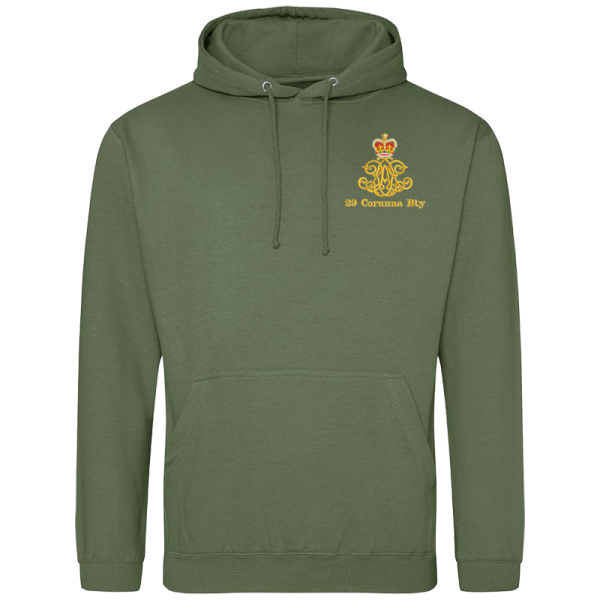 29 Battery Olive Hoodie