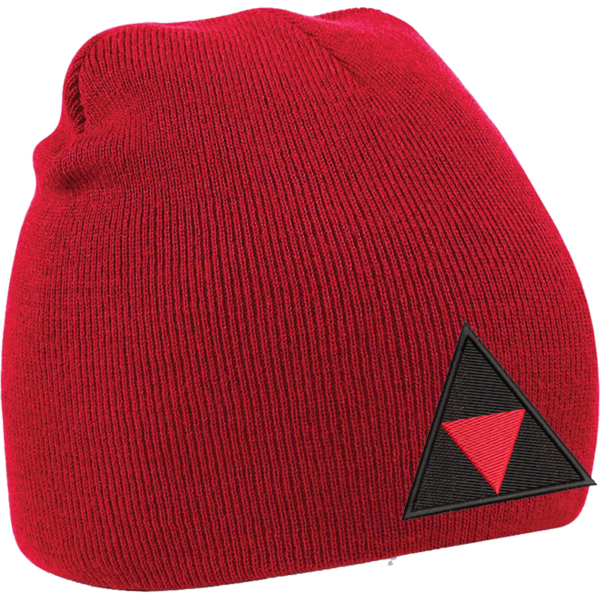 3 UK Div Classic Red Beanie