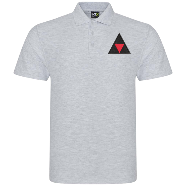 3 UK Div Heather Polo Shirt
