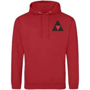 3 UK Div Red Hoodie