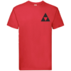 3 UK Div Red Premium Cotton T-Shirt