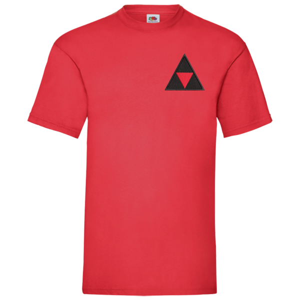 3 UK Div Red Value T-Shirt