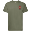 32 Battery Classic Olive Premium Cotton T-Shirt