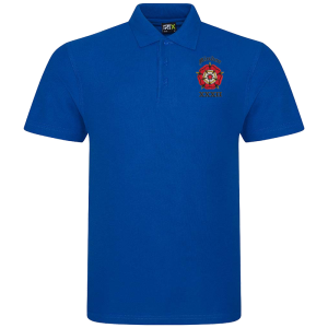 32 Battery Royal Blue Polo Shirt