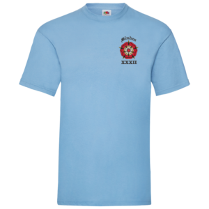 32 Battery Sky Blue Value T-Shirt