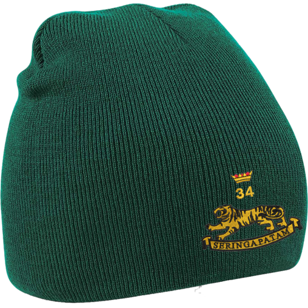 34 Battery Bottle Green Beanie