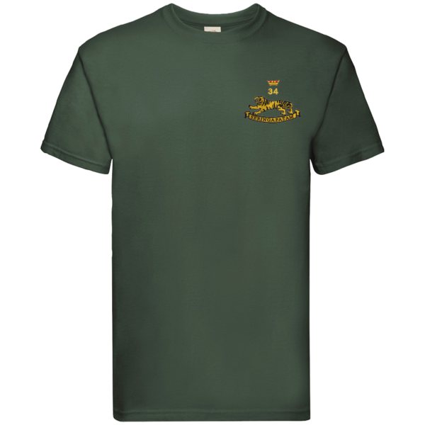 34 Battery Bottle Green Premium Cotton T-Shirt