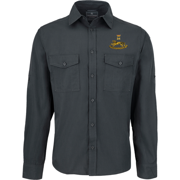 34 Battery Carbon Grey Outdoor Shirt