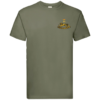 34 Battery Classic Olive Premium Cotton T-Shirt