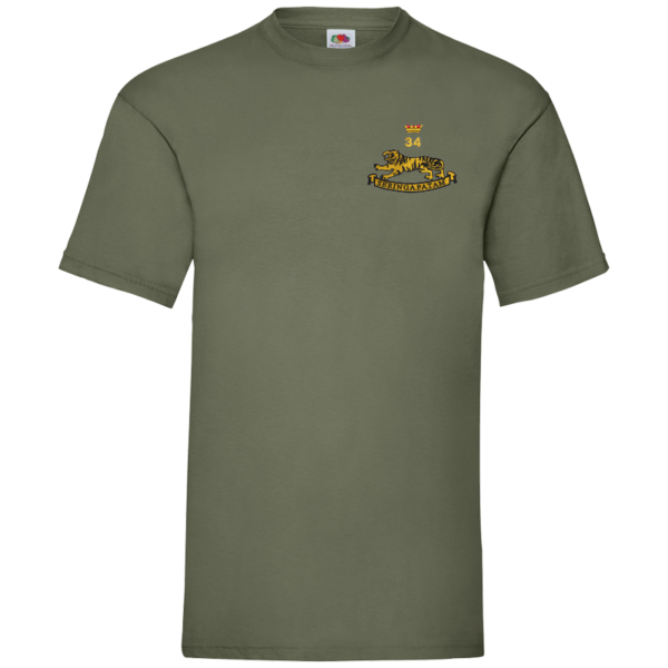 34 Battery Classic Olive Value T-Shirt