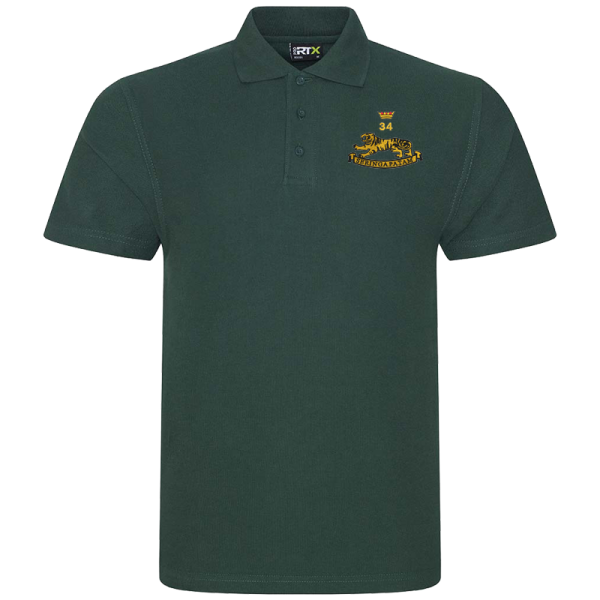 34 Battery Bottle Green Polo Shirt