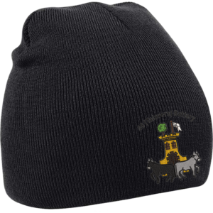 46 Battery Black Beanie