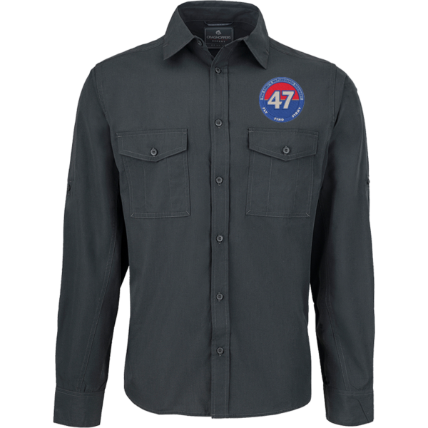 47 RA Regt Circle Carbon Grey Outdoor Shirt