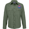 47 RA Regt Circle Dark Cedar Green Outdoor Shirt