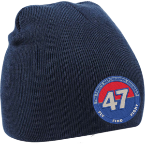 47 RA Regt Circle French Navy Beanie