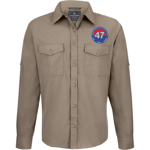 47 RA Regt Circle Pebble Outdoor Shirt