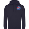 47 Ra Regt Circle French Navy Hoodie
