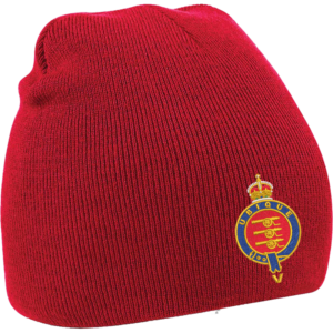 5 Regt RA CR Classic Red Beanie