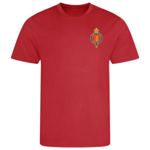 5 Regt RA CR Red Performance T-Shirt