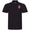 5 Regt RA ER Black Polo Shirt