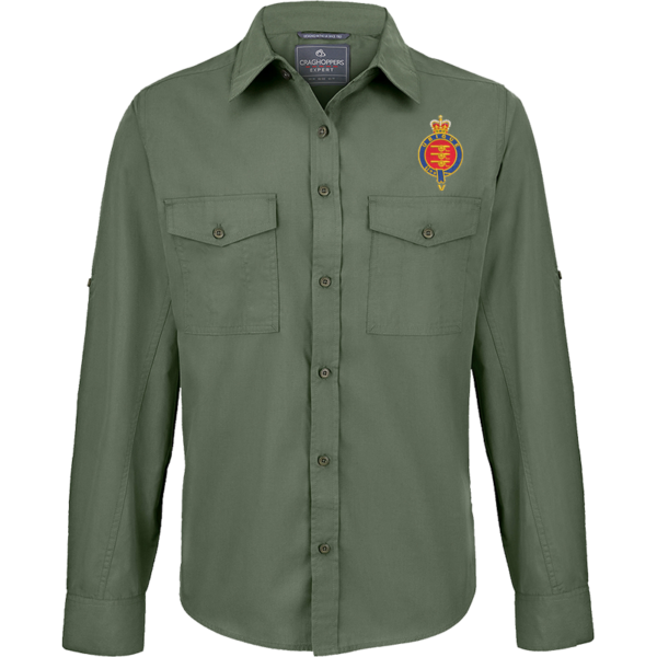 5 Regt RA ER Dark Cedar Green Outdoor Shirt