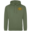 5 Battery Olive Hoodie