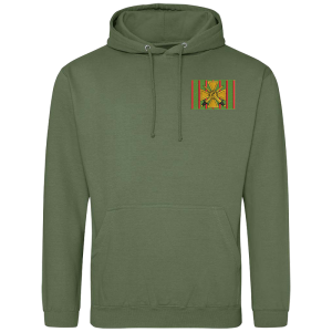 5 Battery Olive Hoodie
