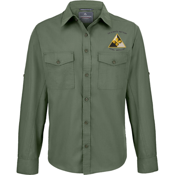 58 Battery BT Dark Cedar Green Outdoor Shirt