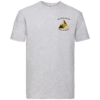 58 Battery BT Heather Grey Premium Cotton T-Shirt