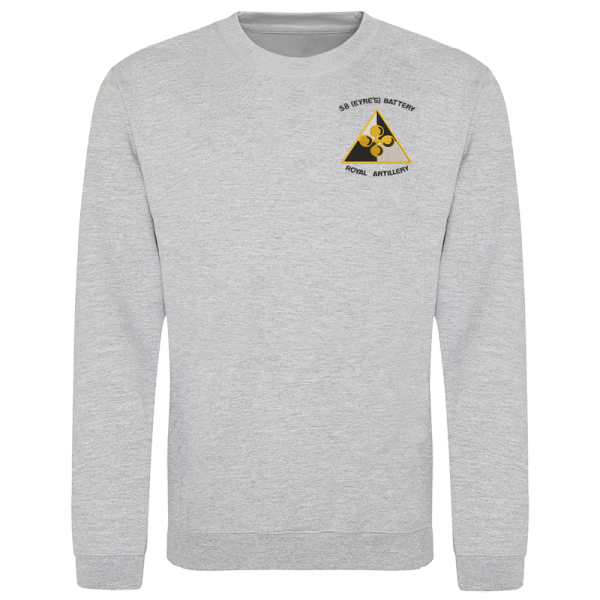 58 Battery BT Heather Grey Sweatshirt