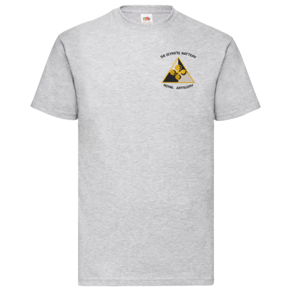 58 Battery BT Heather Grey Value T-Shirt