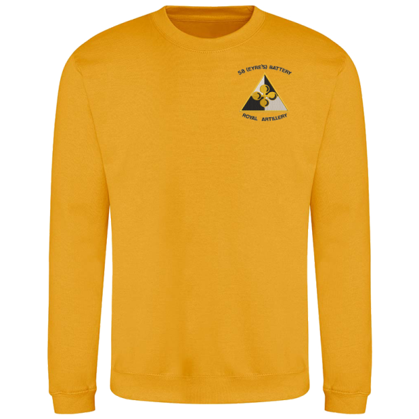 58 Battery Mustard Sweatshirt