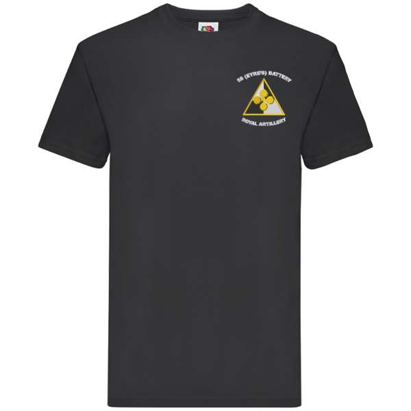 58 Battery WT Black Premium Cotton T-Shirt