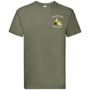 58 Battery WT Classic Olive Premium Cotton T-Shirt
