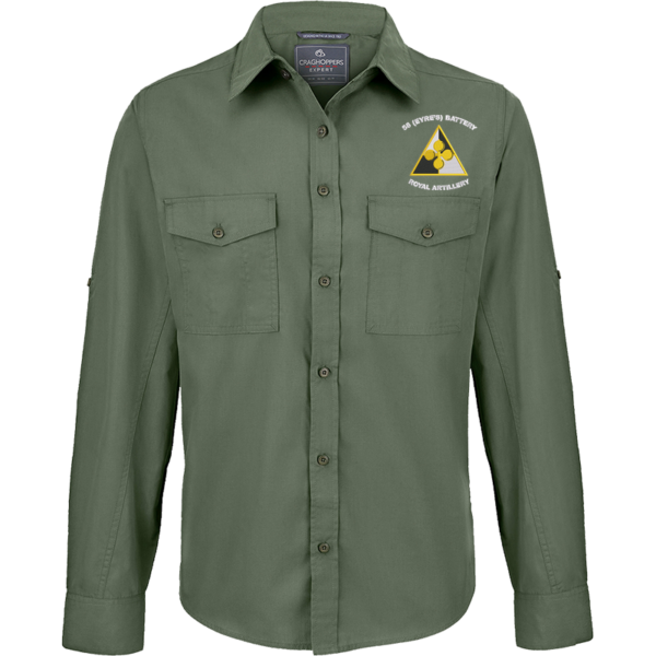 58 Battery WT Dark Cedar Green Outdoor Shirt